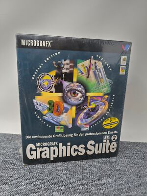 MICROGRAFX Graphics Suite SE 2 PC Big Box