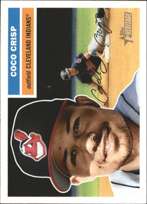 2005 Topps Heritage White Backs #279 Coco Crisp - NM-MT 