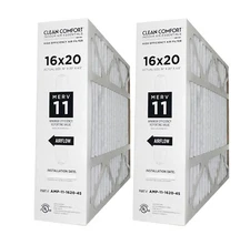 Goodman AMP-11-1620-45 (2-Pack) - 16" x 20" x 4.5" Clean Comfort Air Filter M11