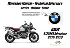 BMW R1250GS R1250 GS Adventure K51 Service Repair  Workshop Manual  18 - 23