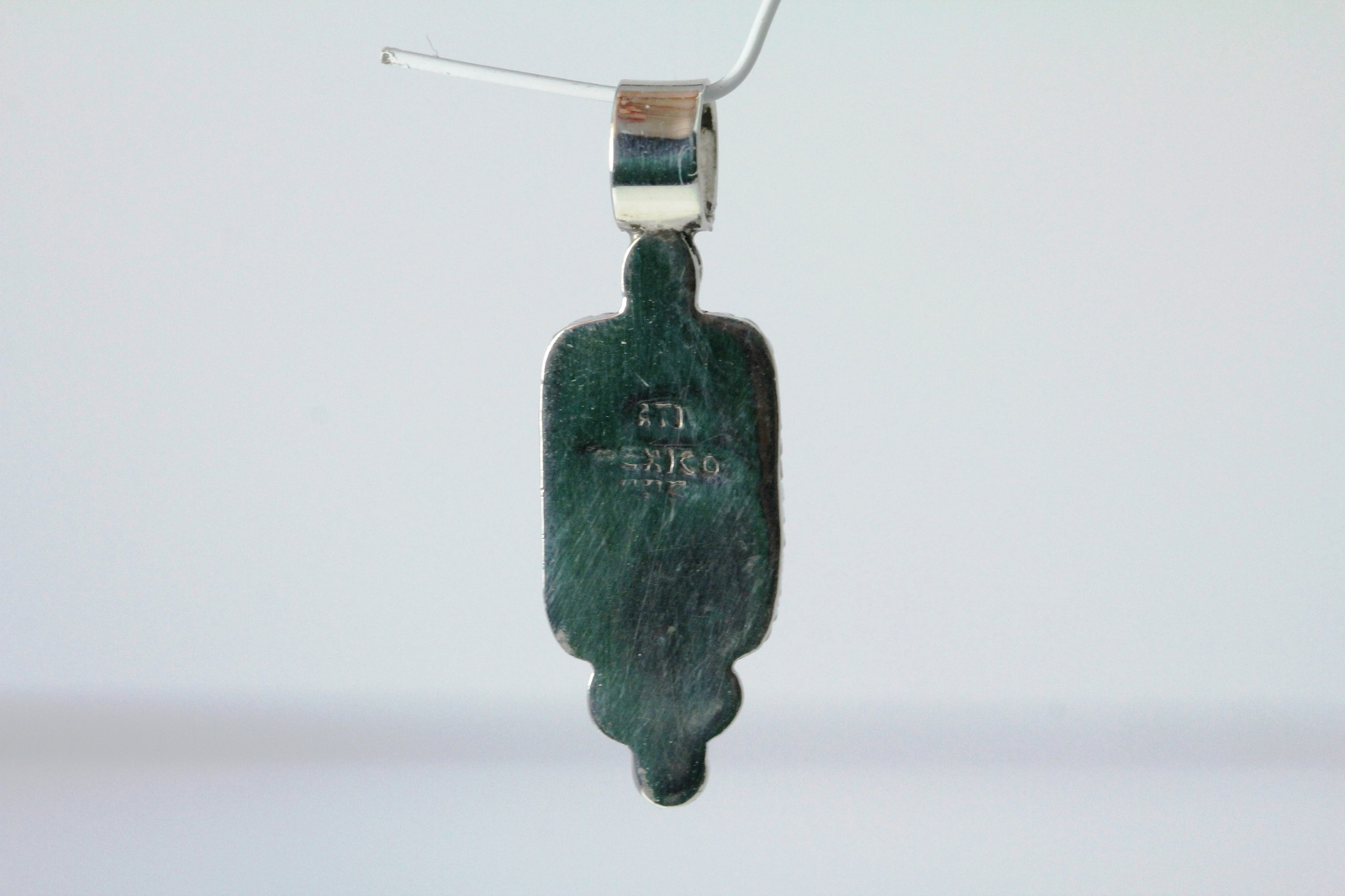 Sterling Silver Blue Rectangular Stone Rope & Bea… - image 17