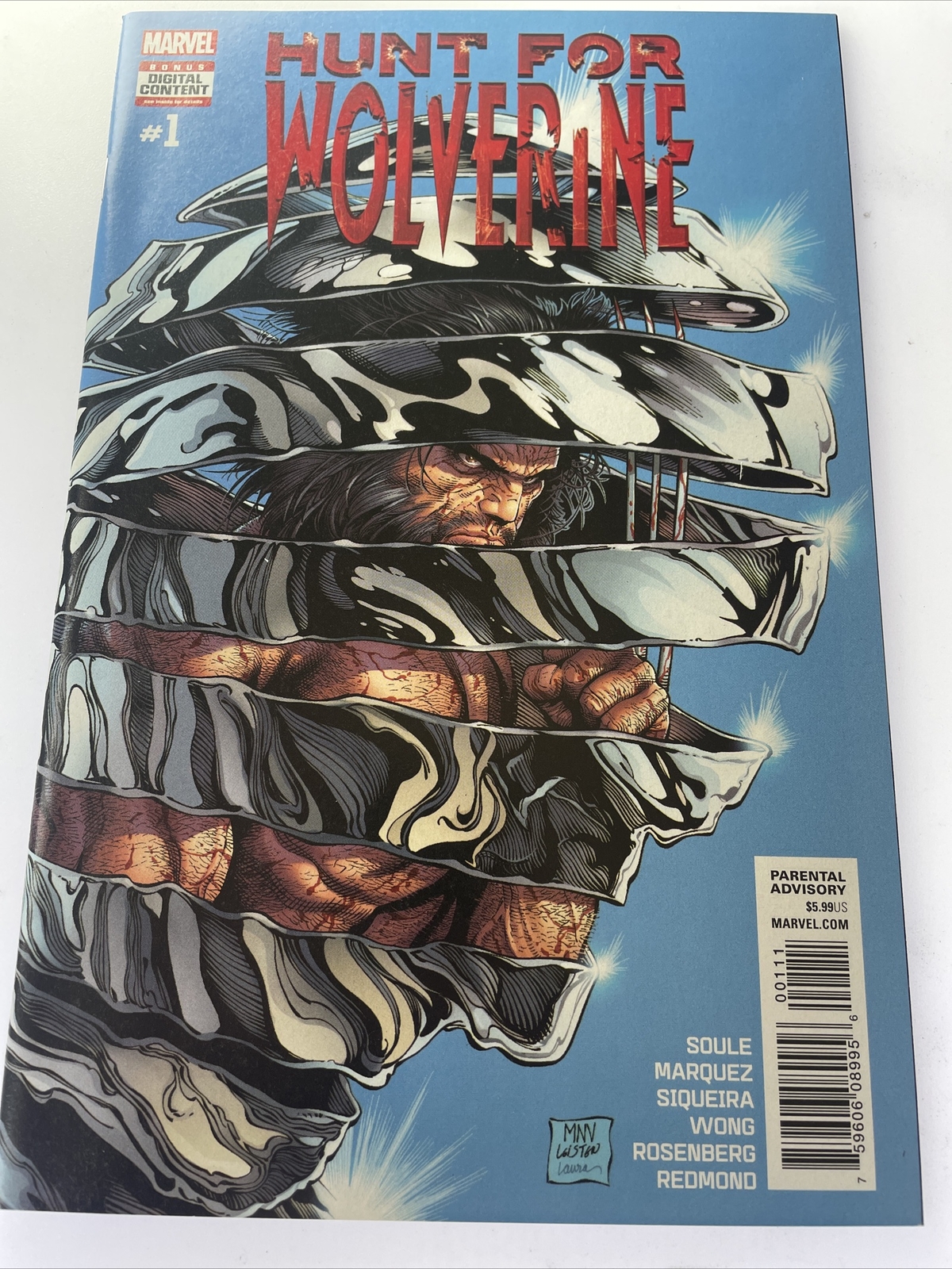 Hunt for Wolverine #1 Marvel Comics 2018