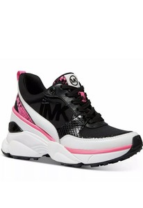 michael kors mickey scuba and leather trainer