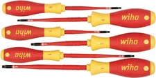 Wiha 32596 6 Piece Insulated Security Torx Screwdriver Set