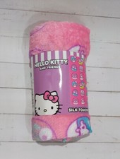 SANRIO HELLO KITTY AND FRIENDS PLUSH BLANKET 40" x 50" SILK TOUCH THROW