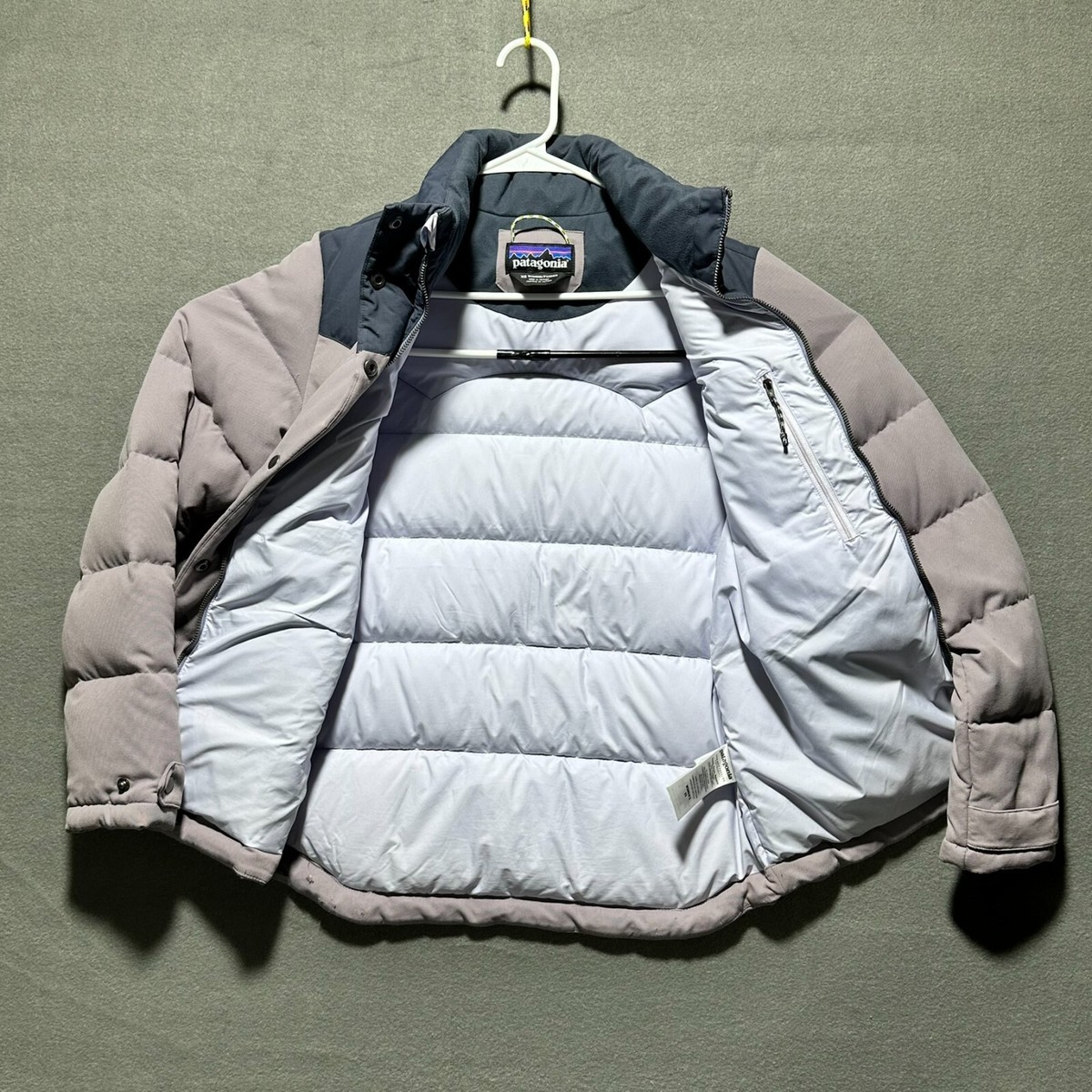 Patagonia Bivy Jacket Purple 600 Fill Down Puff Womens Size XS | eBay