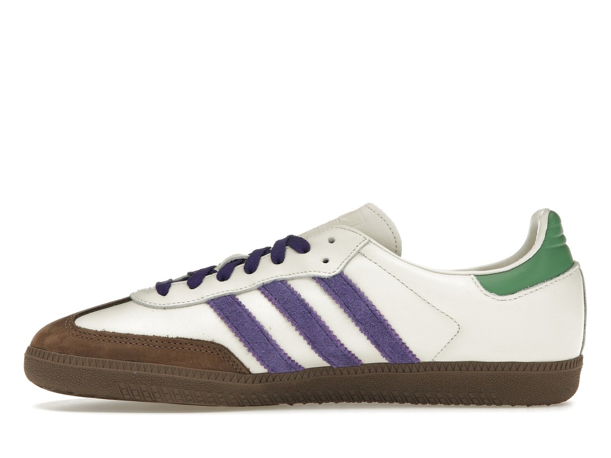 adidas Samba OG Off White Purple Green W - ID8349 | eBay adidas Samba OG Off White Purple Green W - ID8349 | eBay