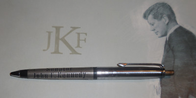 Official Senator John F Kennedy Sterling Silver Pen