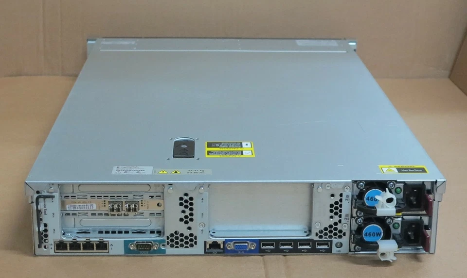 HP ProLiant DL380p G8 8C E5-2690 2.9GHz 48GB Ram 8x 2.5" Bays Rack 2U Server - Image 2 of 3
