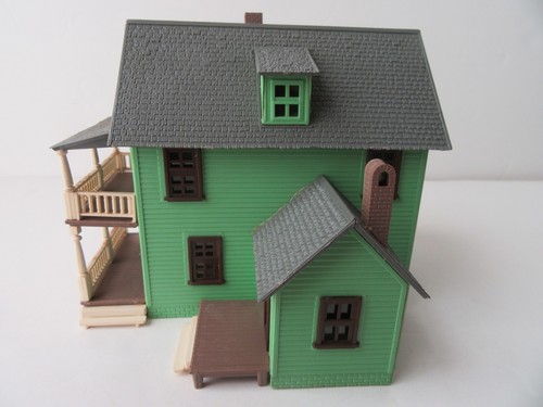 Vintage TYCO HO Scale AUNT MILLIES HOUSE #7776 w/Instructions - Assembled - Mint - Picture 3 of 10