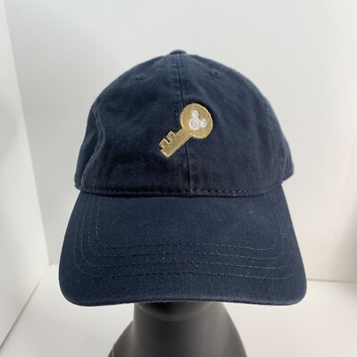 Disney Movie Insiders Reward Baseball Hat Cap Adjustable Dark Blue Gold Key