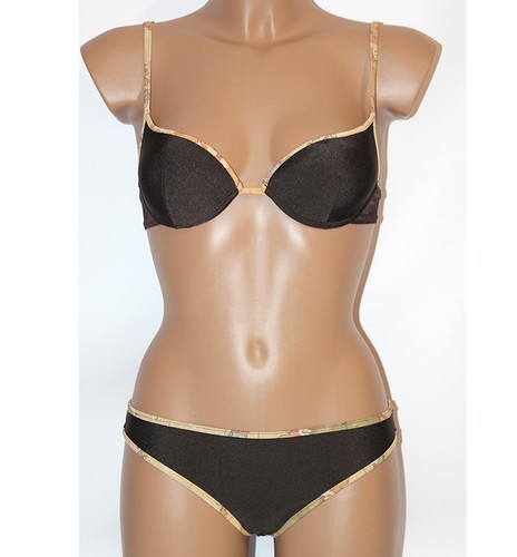Prima 1 Classe Costume due pezzi marrone bikini Alviero Martini XL GEO |  eBay