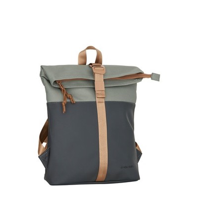 New Rebels Roll Up Rolltop City Rucksack Los Angeles wasserabweisend Anthrazit