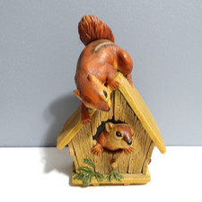 Bossons Chalkware Wall Plaque Figurine Chipmu...