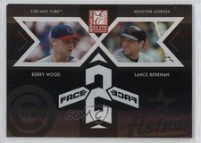 2005 Donruss Elite Face 2 Face Black 413/500 Kerry Wood Lance Berkman #11 11pj