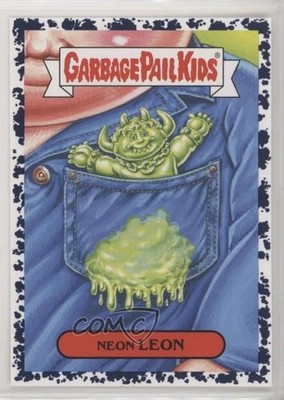 2019 Garbage Pail Kids: We Hate the '90s Toys Sticker Bruised NEON LEON #3b 1md