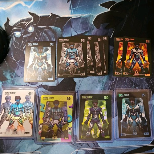 Bo Jackson Battle Arena Triple Threat LaMelo Ball Glow Battlefoil Plus More Read