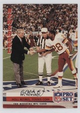 1992 Pro Set NFL Newsreel Chuck Noll Noll Retires Tosses Coin #346 HOF 1b3b