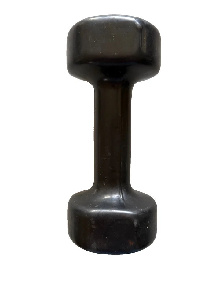 600 Ручной гантели черный неопрен с покрытием 8 фунтов один блок - Изображение 2 из 4