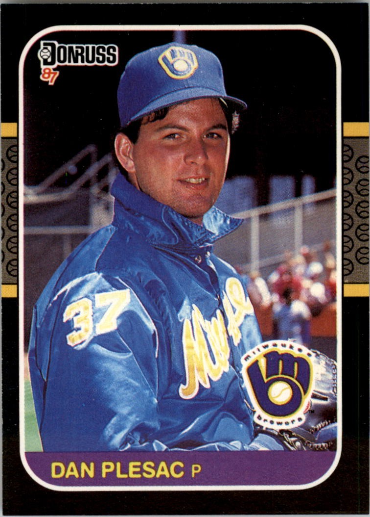 1987 Donruss #214 Dan Plesac - BB