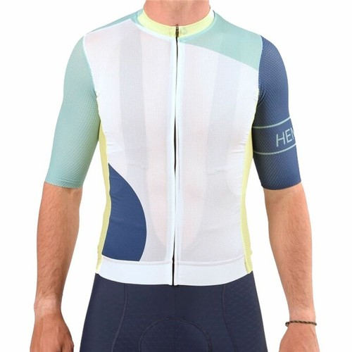 Maillot Cyclisme Homme Shaver Sport California Republic - Blanc/Rouge/Vert - Taille L