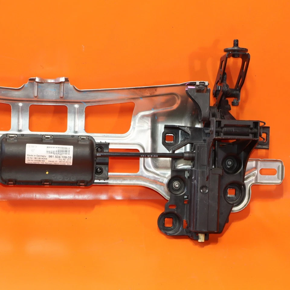 MECANISMO UNIDAD DE TRANSMISIÓN ALERÓN PORSCHE BOXSTER 2013 2014 2015 2016 98150410903 OEM Foto 4 de 4