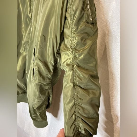 Better Be Olive Bomber Jacket - image 2
