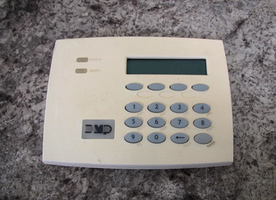 DMP 7160-W Fire / Security Alarm Thinline LCD Keypad White Used Free Shipping
