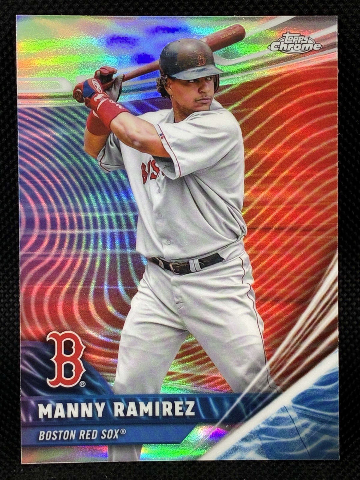 2026 Topps Chrome Manny Ramirez Chrome Rivals Away #RVA-13 Red Sox