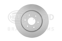 Hella Pagid 2X Bremsscheibe Vorne Ø296 Mm InnenbelüFtet FüR Nissan NP300 Navara