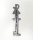 VTG John Deere JD Plow Shares Measure Up Gauge Part Number P1622 Tool Metal — photo 1