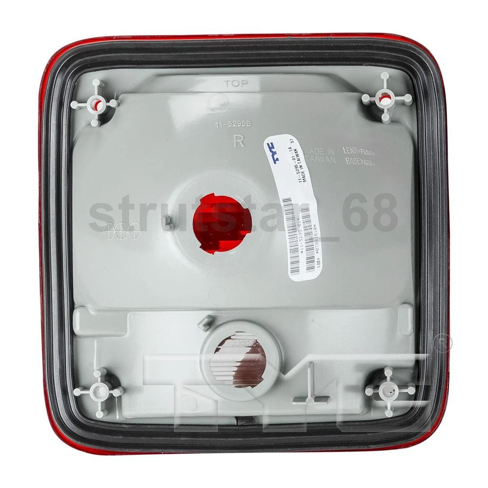 Conjunto de luces traseras TYC 2 piezas izquierda derecha para Chevrolet G10 1985-1995 Foto 3 de 4