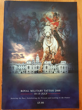 Royal Military Tattoo 2000 - official programme - military music souvenir - rare