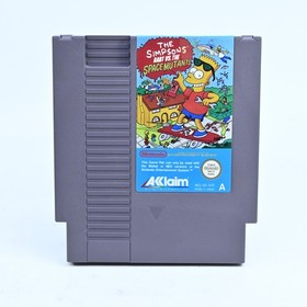 The Simpsons Bart vs. The Space Mutants - NES Boxed Game - PAL - FREE POST!