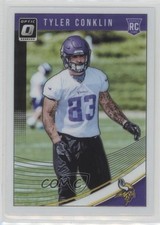 2018 Donruss Optic Rookies Tyler Conklin #130 03wd