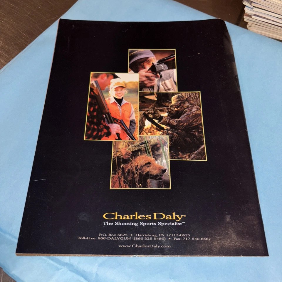 Catálogo Charles Daly 2003 Escopetas Rifles Pistola Semiautomáticos Perno Acción De Colección Foto 3 de 4