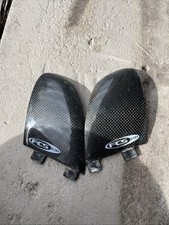 FCS Fins G-CRV Carbon Fiber Curved Surfboard Fins Vintage Rare Set Pair