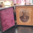New ListingAntique Ambrotype Portrait Photograph of Man in Ornate Union Case, 1850-1899