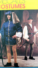 Vintage McCall's 2248 Sew Pattern Men's Historical Renaissance Costume Size L-XL