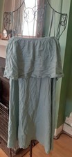 Ladies Green Summer Dress Size 10 #summerdress