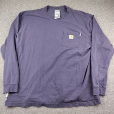 Carhartt FR Shirt Long Sleeve Pocket Flame Resistant Men's XL 100235 410