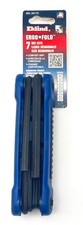 NEW Eklind 25172 Ergo-Fold Fold-Up Hex Key Set 7PC 2.0-8.8mm Made In USA ~Fr.Sh.