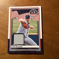 2025 Panini Stars And Stripes Ethan Mcelvain Relic #USA-EM