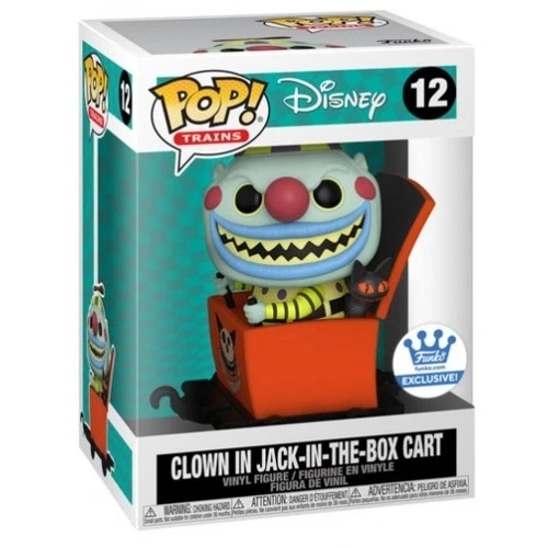 Clown In-Jack-In-The-Box Cart #12