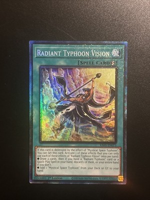 Radiant Typhoon Vision (Collector's Rare) RA05-EN075 Rarity Collection 5 1st...