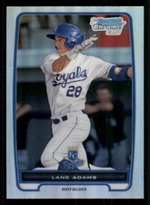 2012 Bowman Chrome Prospects Refractors #BCP139 Lane Adams