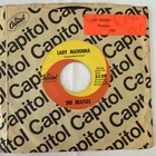 The Beatles Lady Madonna/The Inner Light 7" 45 RPM Capitol 2138 (1968) Near Mint