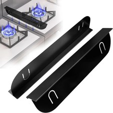 Stainless Steel Stove Gap Covers  2 Pack  Adjustable Stove Gap Filler for Kitchen