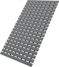 Bathtub Mat Non Slip, Shower Mat for inside Shower, Suction Cups Design and Drai
