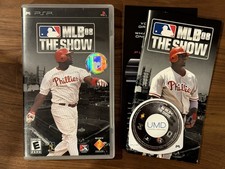 MLB The Show 08 PlayStation Portable/PSP Game COMPLETE 2008 Baseball Ryan Howard